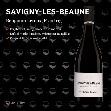 2018 Savigny-Les-Beaune, Benjamin Leroux, Frankrig